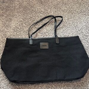 Cleobella Black Canvas Tote